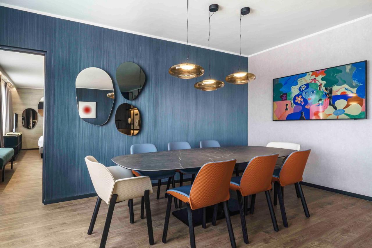 فندق Pullman Santiago El Bosque المظهر الخارجي الصورة Dining room