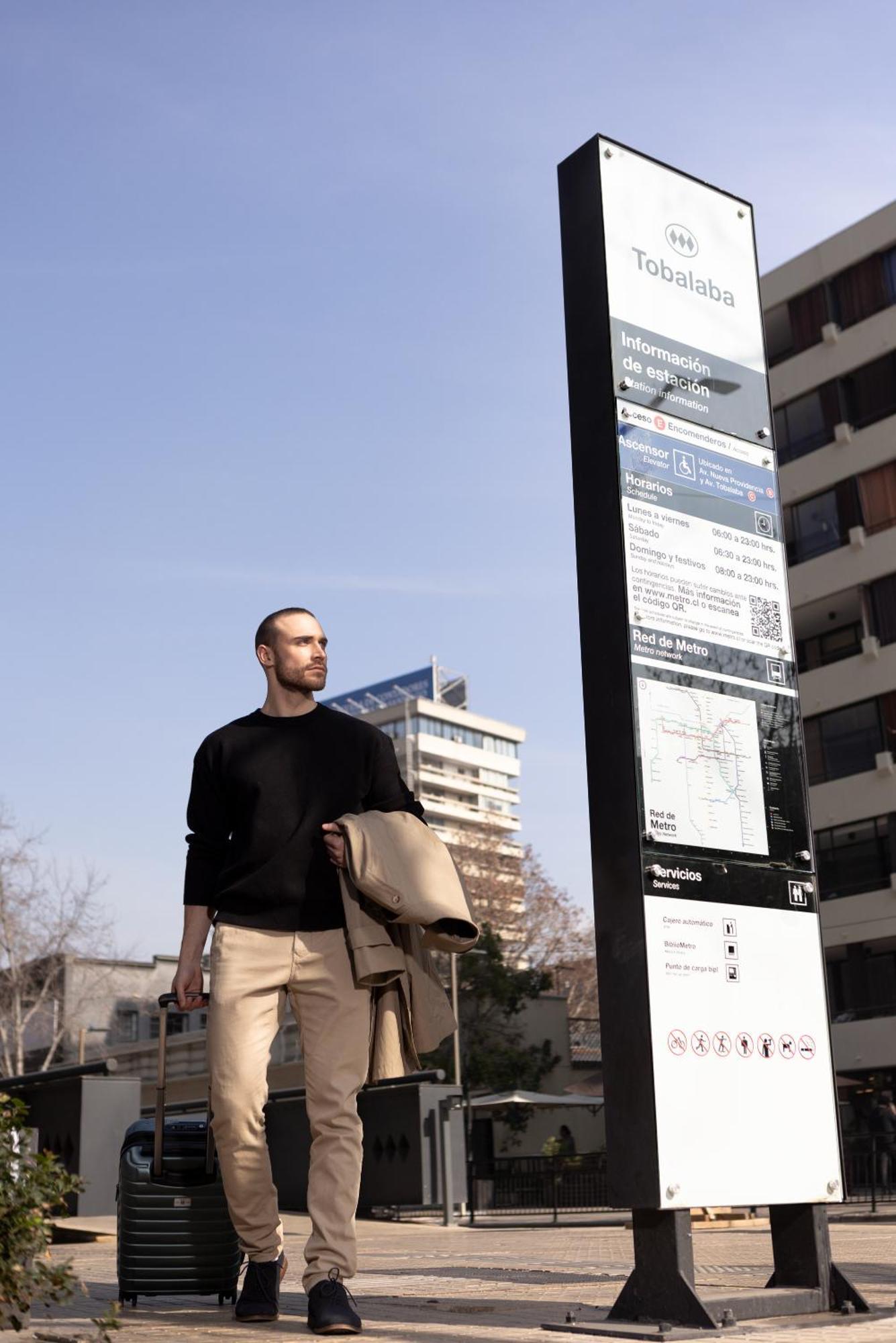 فندق Pullman Santiago El Bosque المظهر الخارجي الصورة The new bus stop